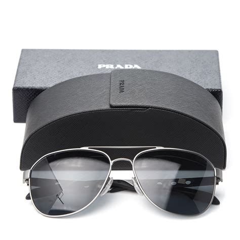 prada sunglasses spr 10 o|prada aviator sunglasses men's.